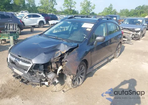 2014 Subaru Impreza 2.0I Sport Premium из США, поврежденный, VIN JF1GPAL66E8238658